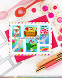 Postage Collage Mom & Dad Details Matching Die
