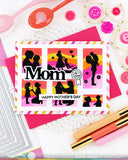 Postage Collage Mom & Dad Details Matching Die