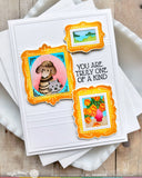 Postage Collage Picture Perfect Stencil