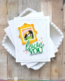 Postage Collage Frames Matching Die