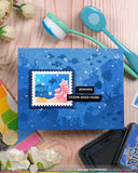 Postage Collage Under the Sea Stencil