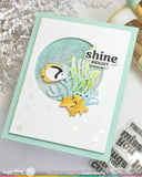 Postage Collage Fish Die