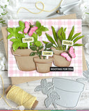Postage Collage Garden Critters Die