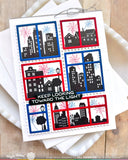 Postage Collage Windows Die