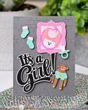 Postage Collage Baby Icons Die