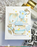 Postage Collage Baby Icons Die
