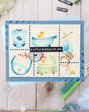 Postage Collage Baby Stencil