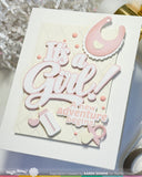 Baby Announcement Sentiments Combo