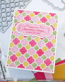 Quatrefoil Texture Die