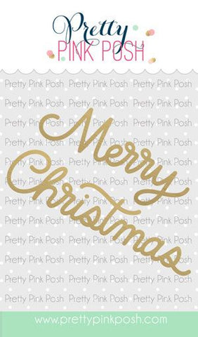 Hot Foil - Merry Christmas Script