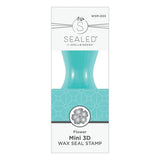 Flower Mini 3D Wax Seal from the Mini Wax Seals Collection