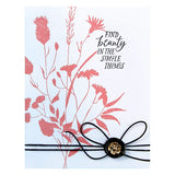 Flower Mini 3D Wax Seal from the Mini Wax Seals Collection