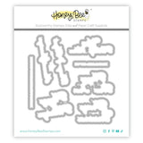 Warm Holiday Wishes Honey Cuts