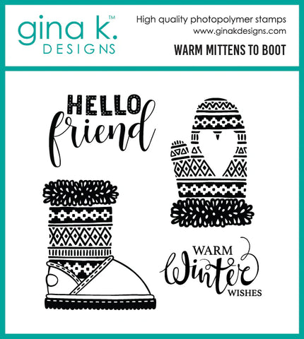 Warm Mittens to Boots Stamp Set