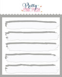 Watercolor Strips w/Masks