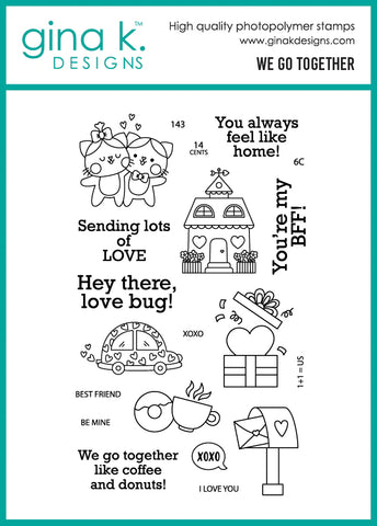 We Go Together Stamp Set