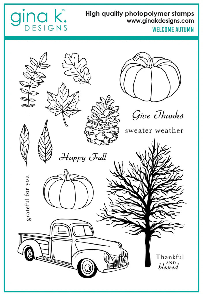 Welcome Autumn Stamp Set