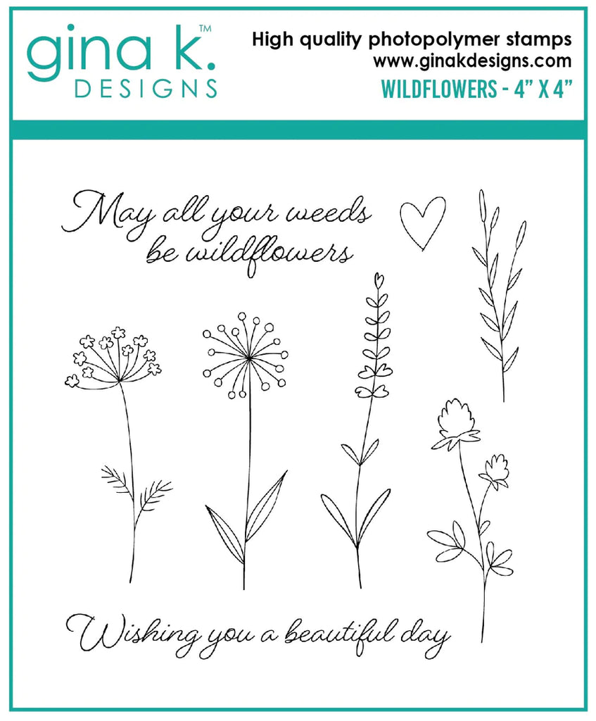 Wildflowers Mini Stamp Set