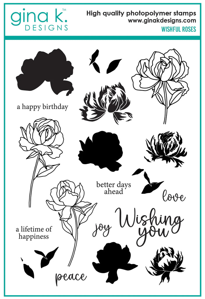 Wishful Roses Stamp Set