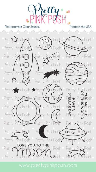 Outer Space Stamp Set