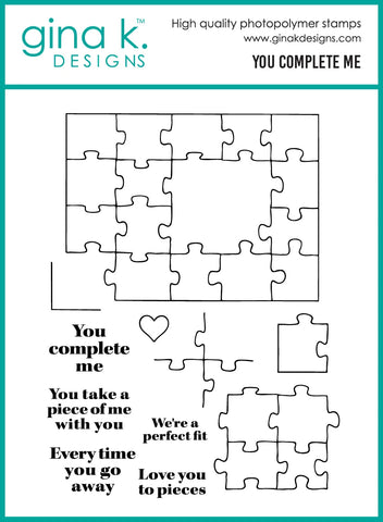 You Complete Me Stamp Set