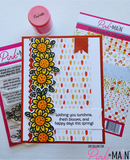 Blooms & Butterflies Pack 8.5 x 5.5