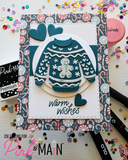 Holiday Sweater Layering Stencils (Set of 2)
