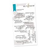 Tranquil Greetings Stamp Set