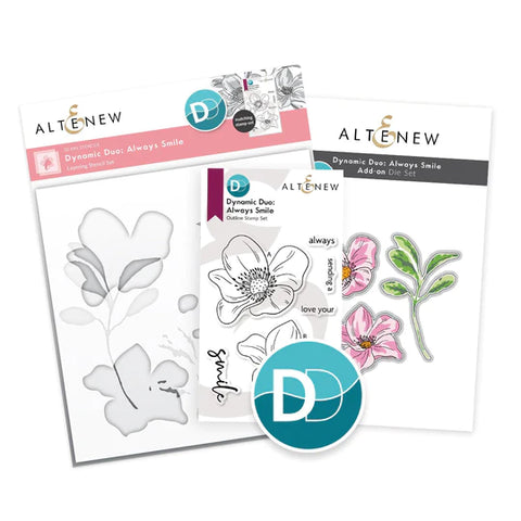 Dynamic Duo: Always Smile & Add-on Die Bundle