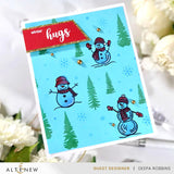 Dynamic Duo: Snowy Delight & Add-on Die Bundle