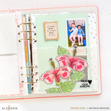 Hibiscus Motif Stamp Set