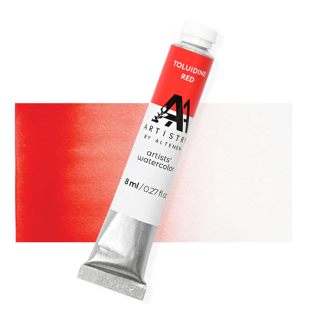 Artists' Watercolor Tube - Toluidine Red - (PR.3)