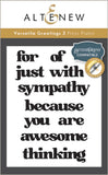 Versatile Greetings 3 Press Plates (Comfort Edition)