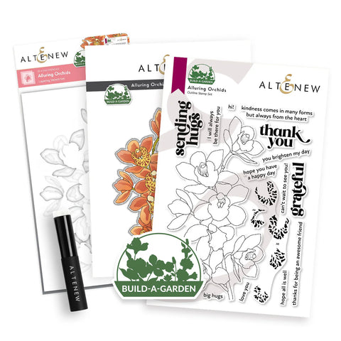 Build-A-Garden: Alluring Orchids & Add-on Die Bundle