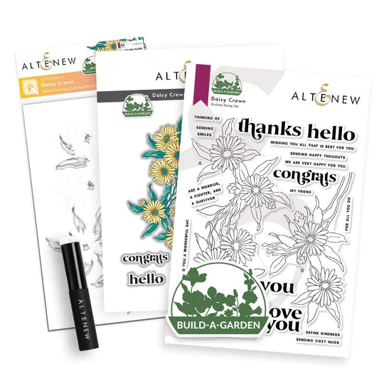 Build-A-Garden: Daisy Crown & Add-on Die Bundle