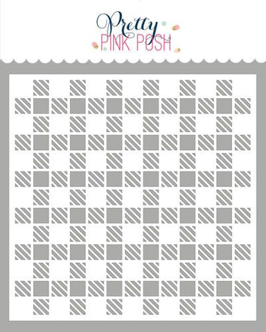 Gingham Stencil