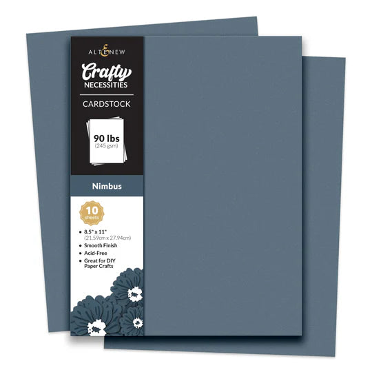 Crafty Necessities: Nimbus Cardstock (10 sheets/set)