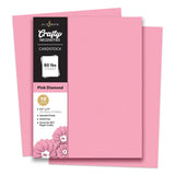 Crafty Necessities: Pink Diamond Cardstock (10 sheets/set)