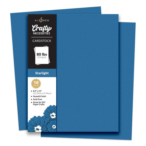 Crafty Necessities: Starlight Cardstock (10 sheets/set)