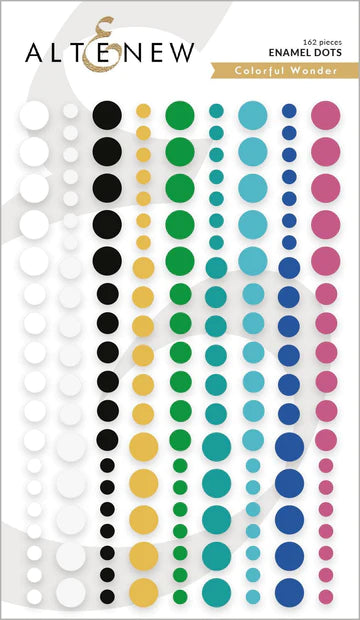 Colorful Wonder Enamel Dots