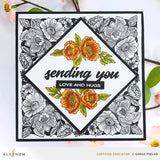 Cornered Blooms Stamp Set