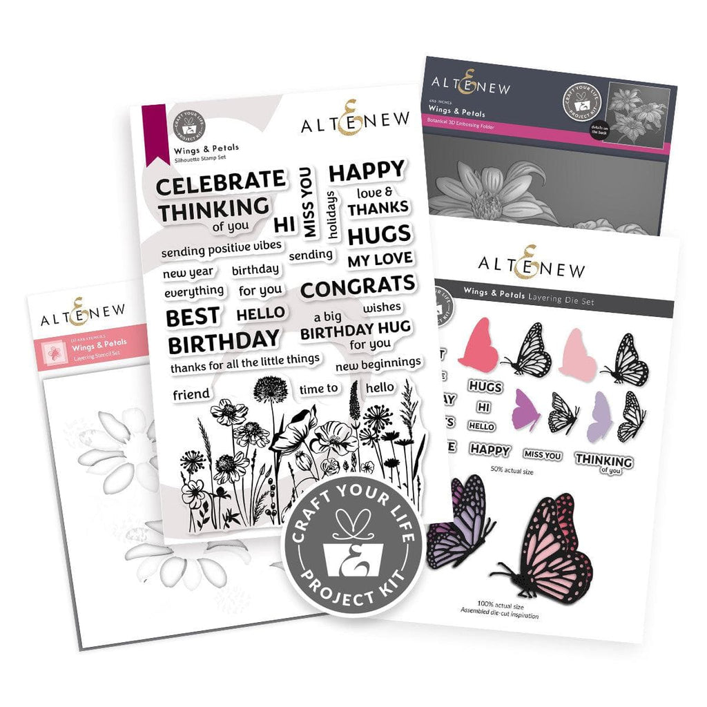 Craft Your Life Project Kit: Wings & Petals