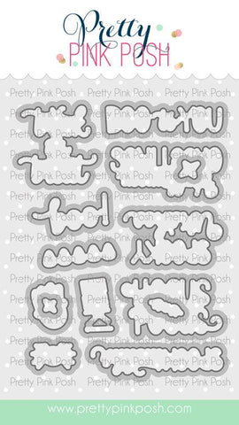 Halloween Greetings Coor Die Set