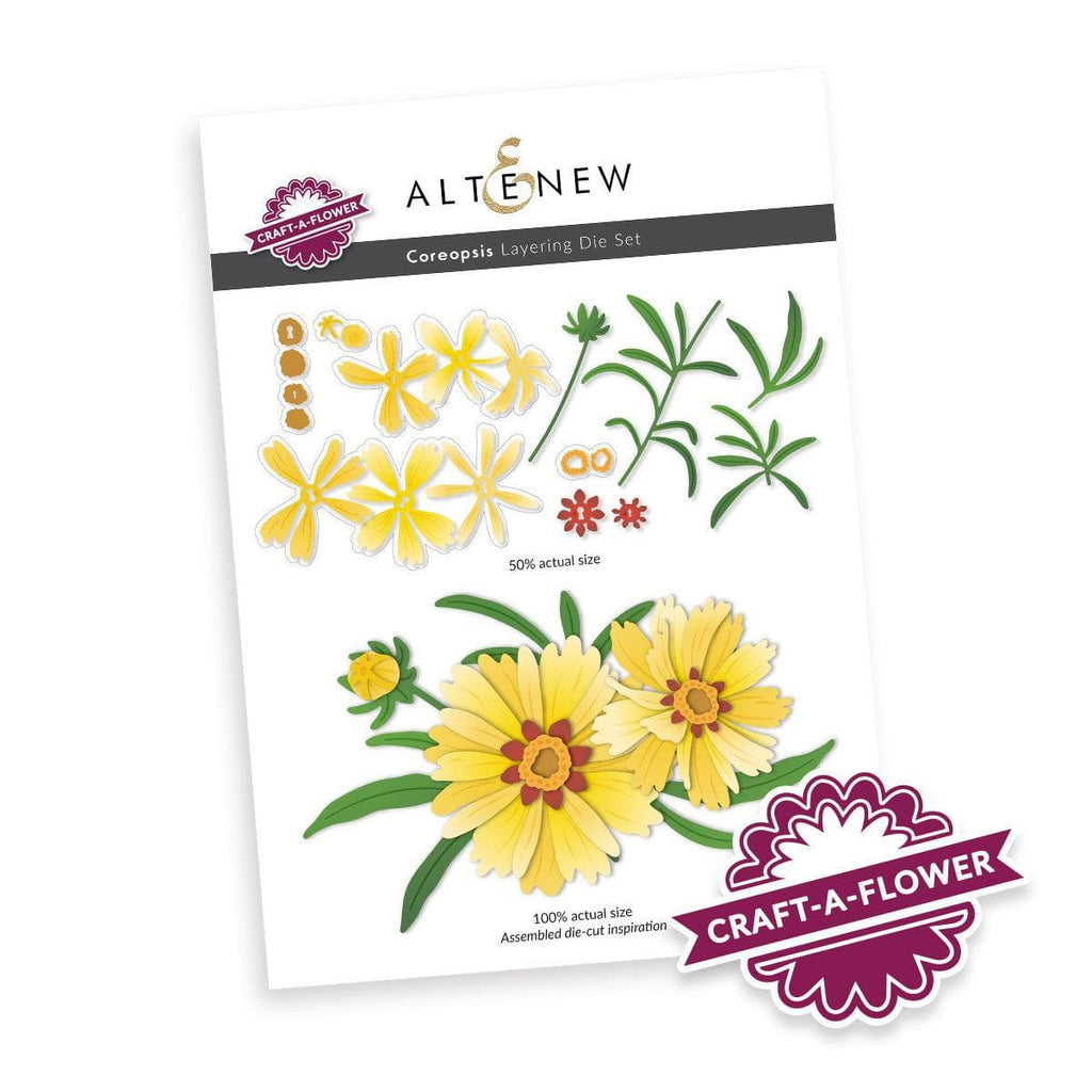 Craft-A-Flower: Coreopsis Layering Die Set