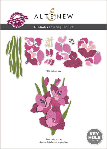 Craft-A-Flower: Gladiolus Layering Die Set