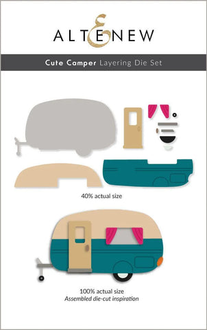 Cute Camper Layering Die Set