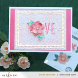 Cute Open Rose Layering Die Set