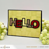 Paper Rhythm 3D Embossing Folder