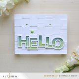 Paper Rhythm 3D Embossing Folder