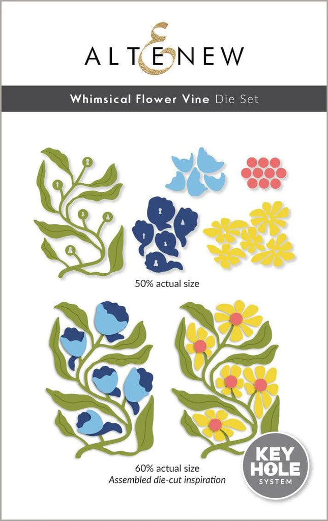 Whimsical Flower Vine Die Set